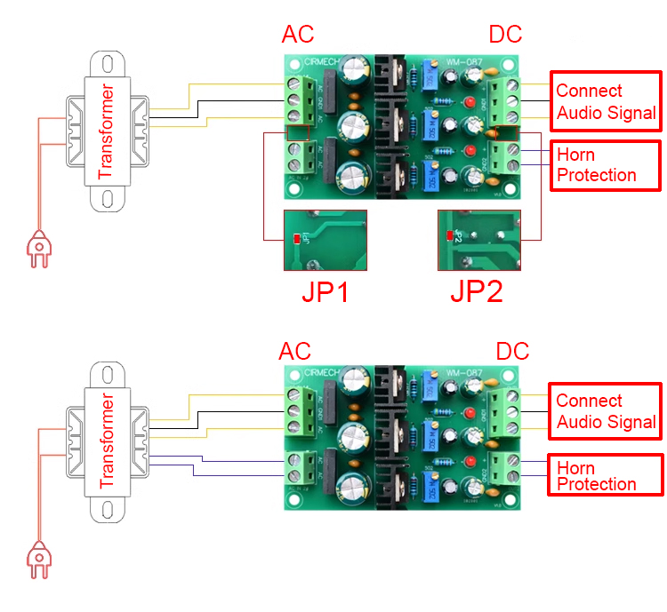 LM317 LM337 Adjustable Power Supply Module - Buck Voltage Converter AC